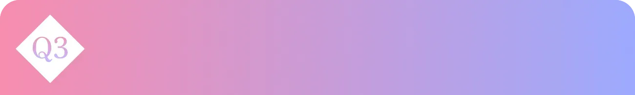 Q3. 正直、なにが一番不安？